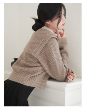 세일러 터틀 넥 스웨터 (2colors)